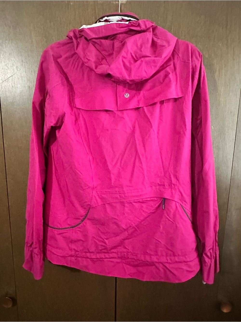 lululemon athletica Women’s Lightweight Fuchsia Pink Hooded Full Zip Jacket 12 - Picture 11 of 16